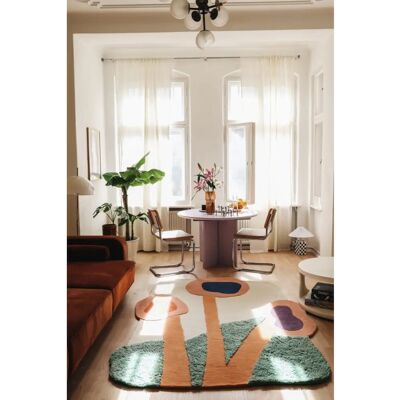 TOM TAILOR HOME Bings Bunt Wollteppich - Teppich TOM TAILOR HOME Bings Bunt Wollteppich - Teppich