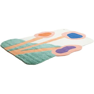 TOM TAILOR HOME Bings Colorful Poppy Teppich - Blumenmuster, Handmade Wolle, 160x230cm TOM TAILOR HOME Bings Colorful Poppy Teppich - Blumenmuster, Handmade Wolle, 160x230cm