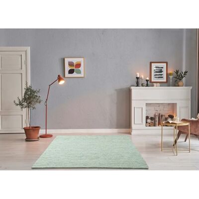 THEKO Handwebteppich grün 190cm - Teppich THEKO Handwebteppich grün 190cm - Teppich