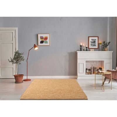 THEKO Alpen Wollteppich - Natur, doppelseitig, 12mm, 140x200cm THEKO Alpen Wollteppich - Natur, doppelseitig, 12mm, 140x200cm