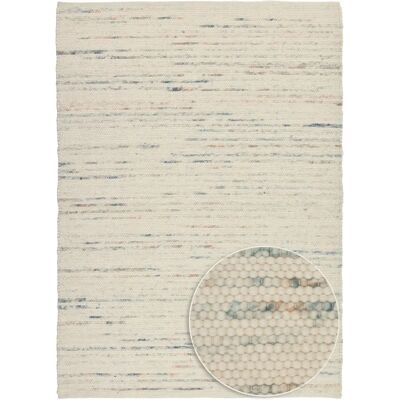 THEKO Woll-Mehrfarbiger Teppich - 40x1,2cm - Naturwolle THEKO Woll-Mehrfarbiger Teppich - 40x1,2cm - Naturwolle