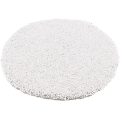 TOM TAILOR Cozy Bath UNI - Bath Mat - 90cm Diameter - White TOM TAILOR Cozy Bath UNI - Bath Mat - 90cm Diameter - White