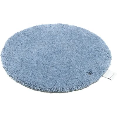 TOM TAILOR Cozy Bath UNI Light Blue Round Bath Mat - Bath Mat TOM TAILOR Cozy Bath UNI Light Blue Round Bath Mat - Bath Mat