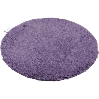 TOM TAILOR Cozy Bath UNI - Badematte, Rund, Lila TOM TAILOR Cozy Bath UNI - Badematte, Rund, Lila