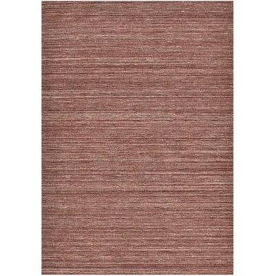 THEKO Pure UNI Roter Handgewebter Wollteppich - Teppich THEKO Pure UNI Roter Handgewebter Wollteppich - Teppich