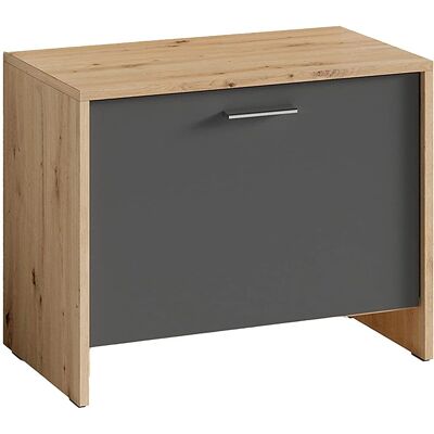 byLIVING Ben Sitzbank - 1 Tür, 60cm breit, Grau byLIVING Ben Sitzbank - 1 Tür, 60cm breit, Grau