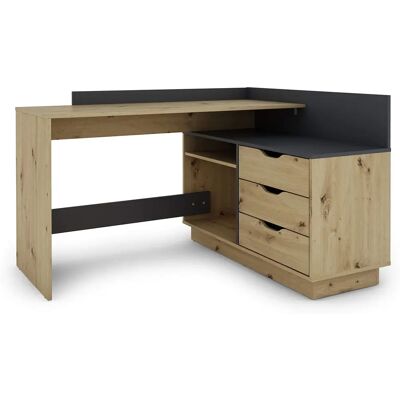 byLIVING Bern Eichefarben/Anthrazit Eckschreibtisch - Corner Desk byLIVING Bern Eichefarben/Anthrazit Eckschreibtisch - Corner Desk
