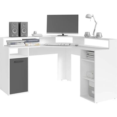 byLIVING Fox Gaming-Tisch - Modern, Grau byLIVING Fox Gaming-Tisch - Modern, Grau
