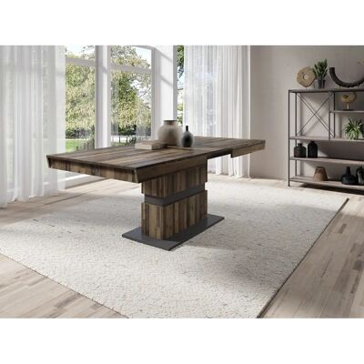 byLIVING Matthew Verstellbarer Esstisch - Old Wood byLIVING Matthew Verstellbarer Esstisch - Old Wood