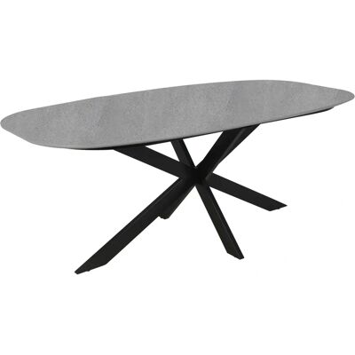 BYLIVING Oval Esstisch schwarz - Tisch BYLIVING Oval Esstisch schwarz - Tisch