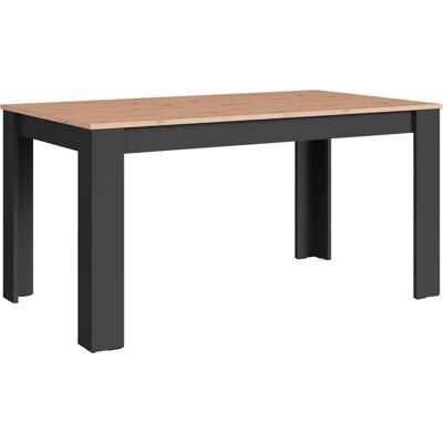BYLIVING Nori 160cm Anthrazit Rechteckiger Esstisch BYLIVING Nori 160cm Anthrazit Rechteckiger Esstisch
