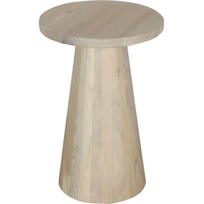 Sconto Beistelltisch - 35x60 cm - weiß Sconto Beistelltisch - 35x60 cm - weiß