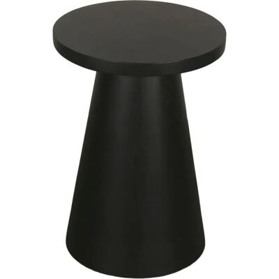 byLiving Cone Table d'appoint - Noir - Rond 40cm - 50cm de Hauteur - Publicité byLiving Cone Table d'appoint - Noir - Rond 40cm - 50cm de Hauteur - Publicité