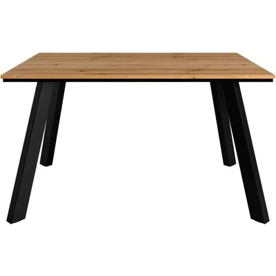 Home Affaire Timor - Evoke Eiche / Schwarz - Tische - Rechteck - 138x90 cm Home Affaire Timor - Evoke Eiche / Schwarz - Tische - Rechteck - 138x90 cm