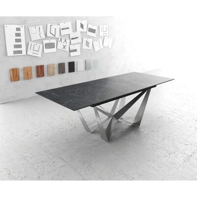 DELIFE - Edge - 180-220x90 cm - Laminam Keramik - Esstisch DELIFE - Edge - 180-220x90 cm - Laminam Keramik - Esstisch