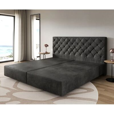 DELIFE Dream-Great Mikrofaser Vintage - Boxspringbett DELIFE Dream-Great Mikrofaser Vintage - Boxspringbett