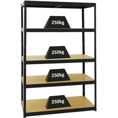 PROREGAL - BIG ELEPHANT M - Noir - Storage rack - Publicité PROREGAL - BIG ELEPHANT M - Noir - Storage rack - Publicité