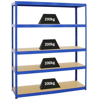 PROREGAL - GIANT ELEPHANT - Blau - 180x150x45 cm - Shelf PROREGAL - GIANT ELEPHANT - Blau - 180x150x45 cm - Shelf