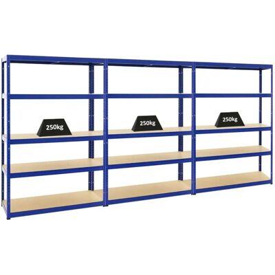 PROREGAL - BIG ELEPHANT - Blau - 180x120x45 cm - Shelf PROREGAL - BIG ELEPHANT - Blau - 180x120x45 cm - Shelf