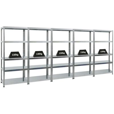 PROREGAL - STEEL EAGLE - 180 cm - 80 cm - Shelving unit - Publicité PROREGAL - STEEL EAGLE - 180 cm - 80 cm - Shelving unit - Publicité