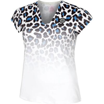 BIDI BADU Leoparty Styles V-Neck T-Shirt - Sportswear BIDI BADU Leoparty Styles V-Neck T-Shirt - Sportswear