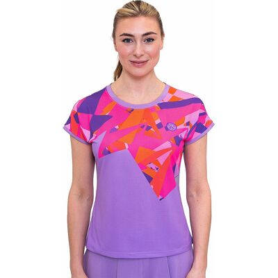 BIDI BADU W1620026 Zigzag Performance T-shirt - Tennis BIDI BADU W1620026 Zigzag Performance T-shirt - Tennis