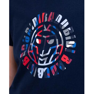 Bidi Badu New York Chill Blue Dark Red Women T-Shirt - Sporty Casual Fit Bidi Badu New York Chill Blue Dark Red Women T-Shirt - Sporty Casual Fit