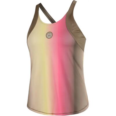 BIDI BADU Canotta da tennis donna Spectrum multicolore BIDI BADU Canotta da tennis donna Spectrum multicolore