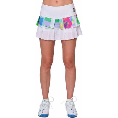 BIDI BADU Mädchen Kaleido Faltenrock - Mehrfarbig - Tennisskirt für Mädchen BIDI BADU Mädchen Kaleido Faltenrock - Mehrfarbig - Tennisskirt für Mädchen