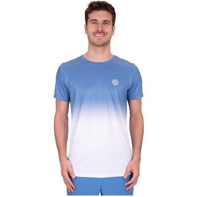 BIDI BADU Blauwe Gradient T-Shirt - Sportkleding BIDI BADU Blauwe Gradient T-Shirt - Sportkleding