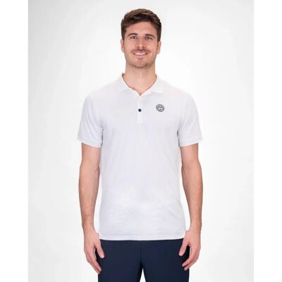 BIDI BADU Herren Tennis Polo - Klassisch, Leicht, Weiß BIDI BADU Herren Tennis Polo - Klassisch, Leicht, Weiß