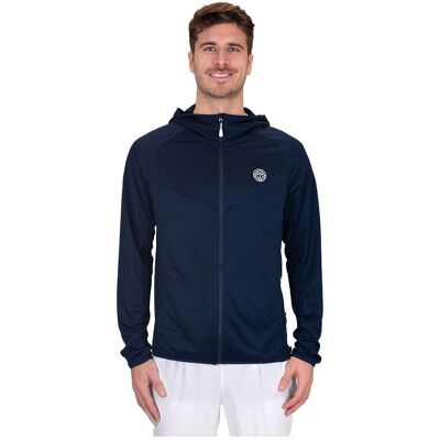 BIDI BADU Herren Dunkelblaue Crew Trainingsjacke - Trainingsjacke BIDI BADU Herren Dunkelblaue Crew Trainingsjacke - Trainingsjacke