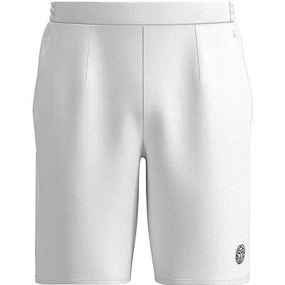 BIDI BADU Herren Tennis Shorts - Lang, Weiß, Modell M1470003 BIDI BADU Herren Tennis Shorts - Lang, Weiß, Modell M1470003