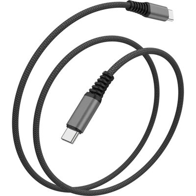 4smarts USB-C Kabel - 1,5m - Zwart - USB Type-C 4smarts USB-C Kabel - 1,5m - Zwart - USB Type-C