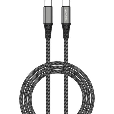 4smarts USB-C Kabel - 3m - Sort 4smarts USB-C Kabel - 3m - Sort