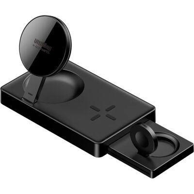Chargeur sans fil UltiMag Trident 20W - Noir - 4smarts Chargeur sans fil UltiMag Trident 20W - Noir - 4smarts