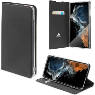 Coque Flip Samsung Galaxy S23 Ultra 4smarts - Porte-cartes & Support vidéo Coque Flip Samsung Galaxy S23 Ultra 4smarts - Porte-cartes & Support vidéo