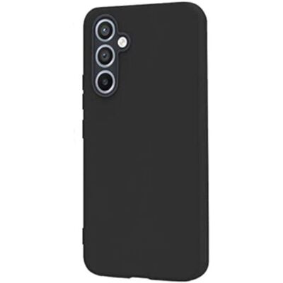 Coque en silicone pour Samsung Galaxy A34 5G - Noir Coque en silicone pour Samsung Galaxy A34 5G - Noir