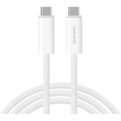 4smarts 540959 USB Kabel - USB-C 1,5m Weiß - Daten & Laden 4smarts 540959 USB Kabel - USB-C 1,5m Weiß - Daten & Laden