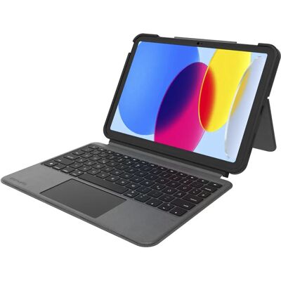 4smarts iPad 10,9" Tablet Hülle & Tastatur - Dunkelgrau 4smarts iPad 10,9" Tablet Hülle & Tastatur - Dunkelgrau