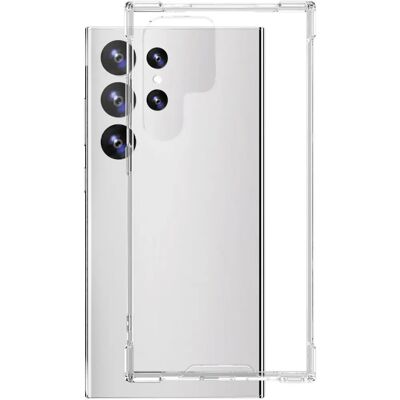 Gennemsigtig cover til Galaxy S24 Ultra - Stødabsorberende - 17.3cm Gennemsigtig cover til Galaxy S24 Ultra - Stødabsorberende - 17.3cm