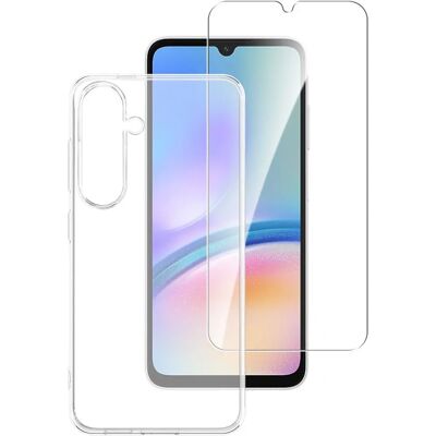 4smarts Galaxy A05s Skærmbeskyttelse & Cover - Gennemsigtig 4smarts Galaxy A05s Skærmbeskyttelse & Cover - Gennemsigtig