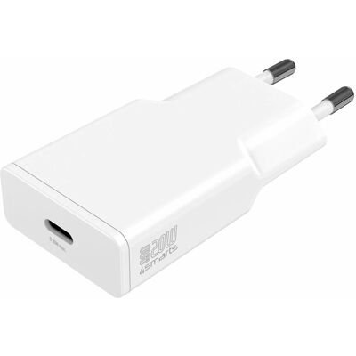 4smarts PDPlug Slim 20W Charger - Smartphone & Tablet - White 4smarts PDPlug Slim 20W Charger - Smartphone & Tablet - White