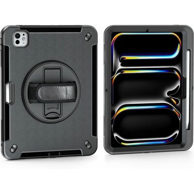 4smarts Rugged Case Grip - iPad Pro 11 2024 - Schwarz 4smarts Rugged Case Grip - iPad Pro 11 2024 - Schwarz
