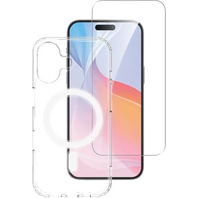 Apple iPhone 16 4smarts Premium Starter Set - MagSafe, Transparent Apple iPhone 16 4smarts Premium Starter Set - MagSafe, Transparent