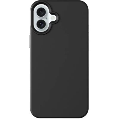 Apple iPhone 16 Silikonkappe mit MagSafe - Schwarz Apple iPhone 16 Silikonkappe mit MagSafe - Schwarz