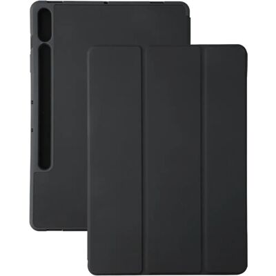 Étui folio pour Samsung Galaxy Tab S10+ S9+ S9 FE+ - Noir - Publicité Étui folio pour Samsung Galaxy Tab S10+ S9+ S9 FE+ - Noir - Publicité