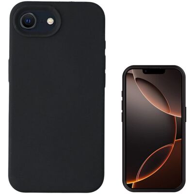 Apple iPhone SE (4. Gen.) Silikon Hülle - Schwarz Apple iPhone SE (4. Gen.) Silikon Hülle - Schwarz