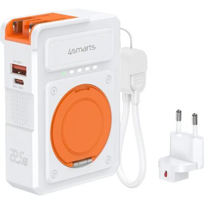 4smarts Power Bank 541384 - Trådløs opladning, 10000mAh - Power Bank 4smarts Power Bank 541384 - Trådløs opladning, 10000mAh - Power Bank
