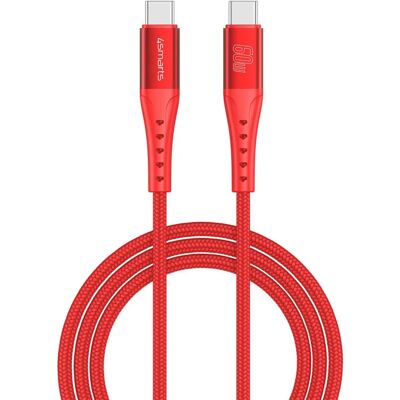 4smarts 541453 USB-kabel - 1,5 m, Rød - USB-kabel 4smarts 541453 USB-kabel - 1,5 m, Rød - USB-kabel